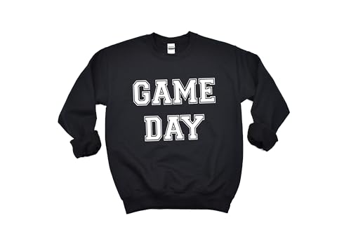 Game Day Sweatshirt, Cute Sports Sweatshirt For Women, Vintage Football Pullover Sweater, Touchdown Shirt, Gift For Mom, Unisex Crewneck Sweatshirt3