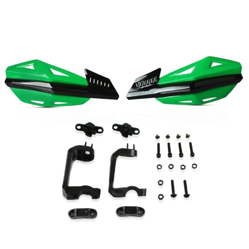 Protège-mains de moto Yamaha WR200 DT200 pour vos sorties enduro vert