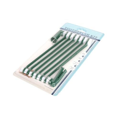 FONDOTIN 2-in-1 Dog Toothbrush Set Finger Brush Pet Tooth Cleaning Tool for Puppies Dogs