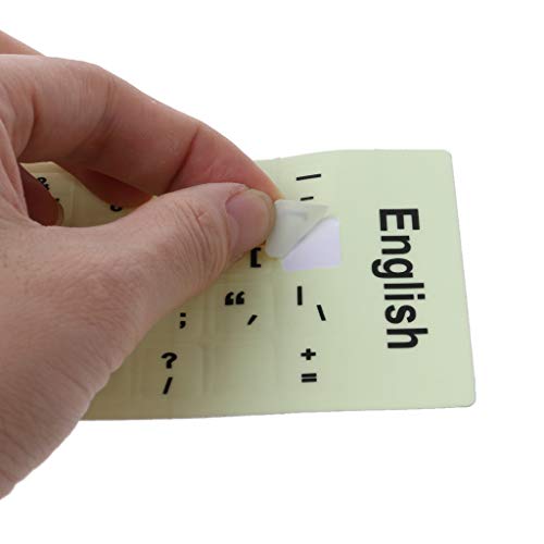 Youliy - Adesivi fluorescenti per tastiera