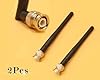 2 Pcs UHF Antenna BNC Compatible with Sennheiser EW100 G3 EW300 G3 EW500 G3 Receiver, 780-830MHz Replacement Wireless Mic Antenna #1