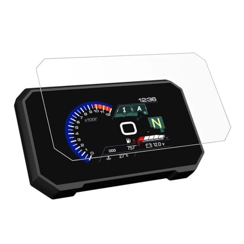 Film protection instruments moto GSX-8R pour préserver l'écran d'origine