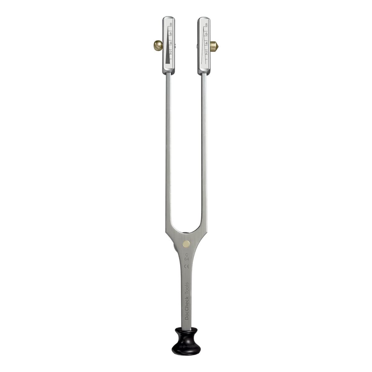Stimmgabel "Plonng" nach Rydel-Seiffer | 4-in-1 Multifunktionsstimmgabel mit Monofilament nach Semmes-Weinstein, Stumpf-Spitz-Prüfer, Kalt-Warm-Test