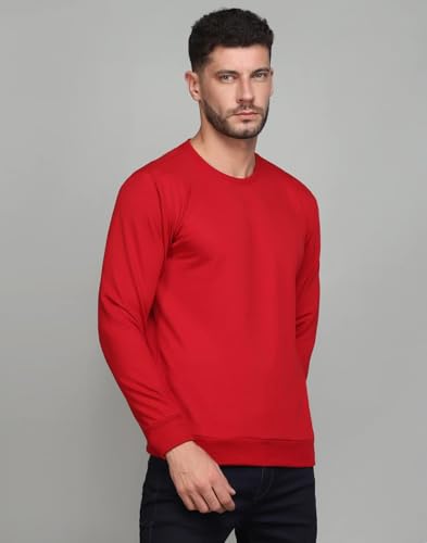 Image of SPUNN Men's Cotton Round Neck Full Sleeves Sweatshirt.