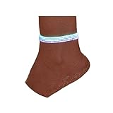 FMR Boho Multilayer Beaded Anklets Bracelet Fluorescence Glowing Anklet Chain Colorful Beads Fashion Foot Jewelry for Women and Girls (Blue)