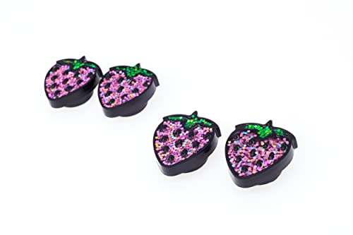 Image of FD&D Multiple Use Shining Screw Cap, Pink Strawberry Pattern with M6 Machine Screw