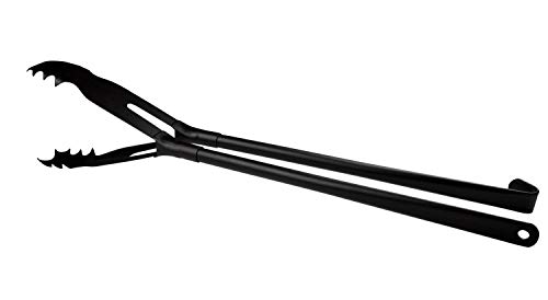AdoroSol Vertriebs GmbH Krokodilzange - Feuerzange - Metall - Schwarz - 1 Stück