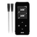 EIHO Wireless Bluetooth Meat Thermometer with 2 Ultra-Thin Probes, Smart Digital Food Thermometer 600FT Remote Range, Standalone Smart Base for Grill Smoker Roast Oven, Cooking Gifts