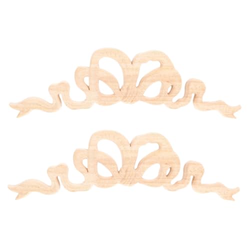 Moulure en bois massif sculpté style européen décoratif pour meuble