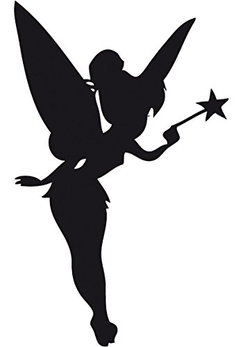 Sticker Autocollant Fée Clochette Disney fee Tinkerbell Voiture Mur vitres