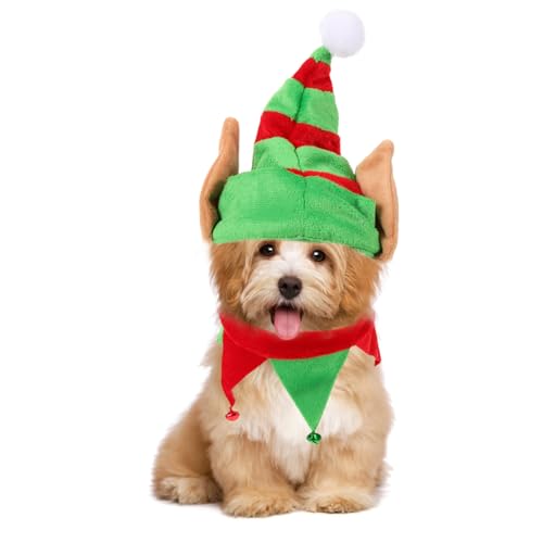 Set Disfraz Navideño para Perros con Sombrero y Collar miniatura 7