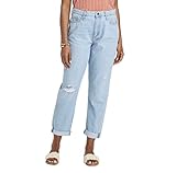 Universal Thread Women's Mid-Rise Boyfriend Jeans - (US, Numeric, 0, Regular, Regular, Light Wash)