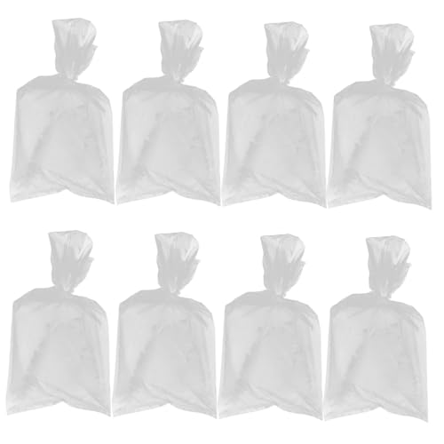 Sosoport 10 Stück Transparente Flache Plastik-aufbewahrungstaschen für Kleidung Schutzhüllen Aufbewahrungshüllen Beutel Taschen