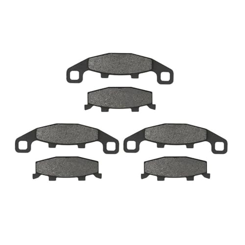 Plaquettes de frein avant arrière pour moto ZR750C Zephyr et ZX750F Ninja (jeu de 3 paires)