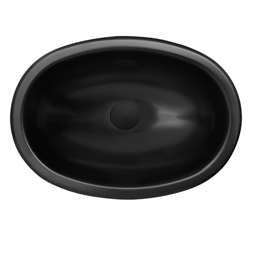 Image of Black RV Kitchen Sink, 16 inch x 11 inch x 5 inch Stainless Steel Bar Sink, 16 Inch Small Kitchen Sinks Used At Rv, Outdoor, Bathroom,laundry, Included Sink Drain Assembly