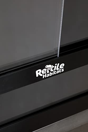 Reptile Habitats BLACKHI120 4X2X2 (120 Gallon) Bearded Dragon Enclosure V2 Pvc Panels thumb #8