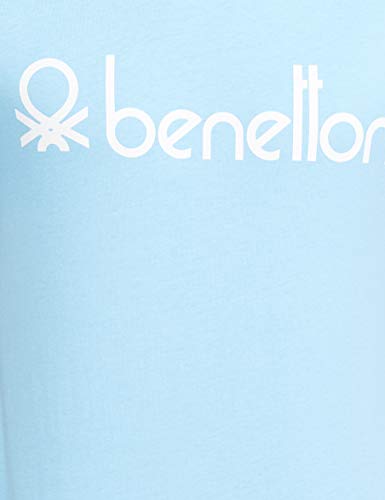 Image of United Colors of Benetton Men's Slim T-Shirt (3099J7106I903 Sky Blue S)