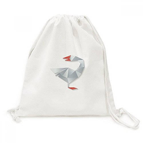 Sac de voyage en toile à cordon oie origami résistant