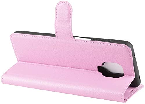 Capa Capinha Carteira Couro 360 Para Xiaomi Redmi Note 9s E 9 Pro 6.67 - Case Flip Wallet Danet (Ros