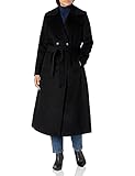 Pendleton Women's Long Reefer Coat, Black, 16