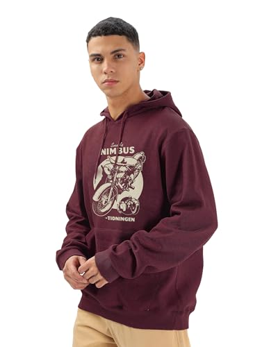Image of KYDA KIDS Men's Cotton Regular Fit Hooded Neck Hoodies - Sweatshirt with Hoodies Full Sleeves Winter Wear, Long Sleeve Sweatshirts