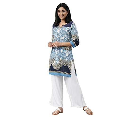 Image of GO COLORS Soft Viscose Knit Palazzo Full Length for Women| Breathable, Mid Rise
