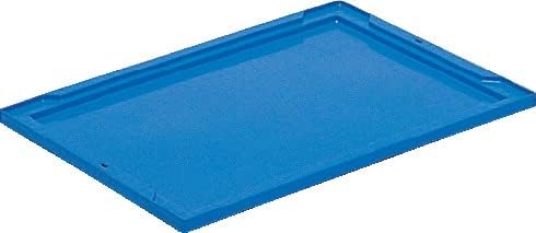 サンクレットオリコン(本体フタ一体型) サンコー(三甲) 折りたたみコンテナ 【通販モノタロウ】 オリコン50B(3)(底面嵌合突起無) 透明ブルー (カラーバリエーションあり) 550820 サンコー(三甲) 【取寄せ商品】メー