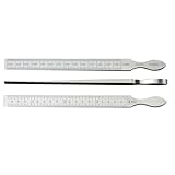 Starrett Taper Gage for Measuring Hole and Slot Sizes - Made of Quality Tool Steel - Precision Shim, 010-.150