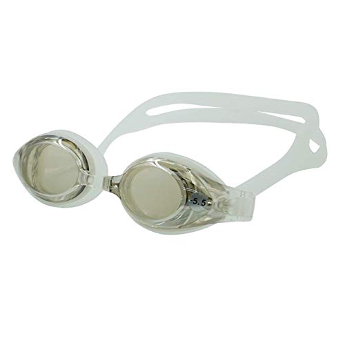 EnzoDate Afas de Natación Ópticas Hipermetropía RX de + 1,0 a + 8,0 Miopía de -1,0 a -8,0 Adultos y Niños Protección Frente a Rayos Ultravioleta