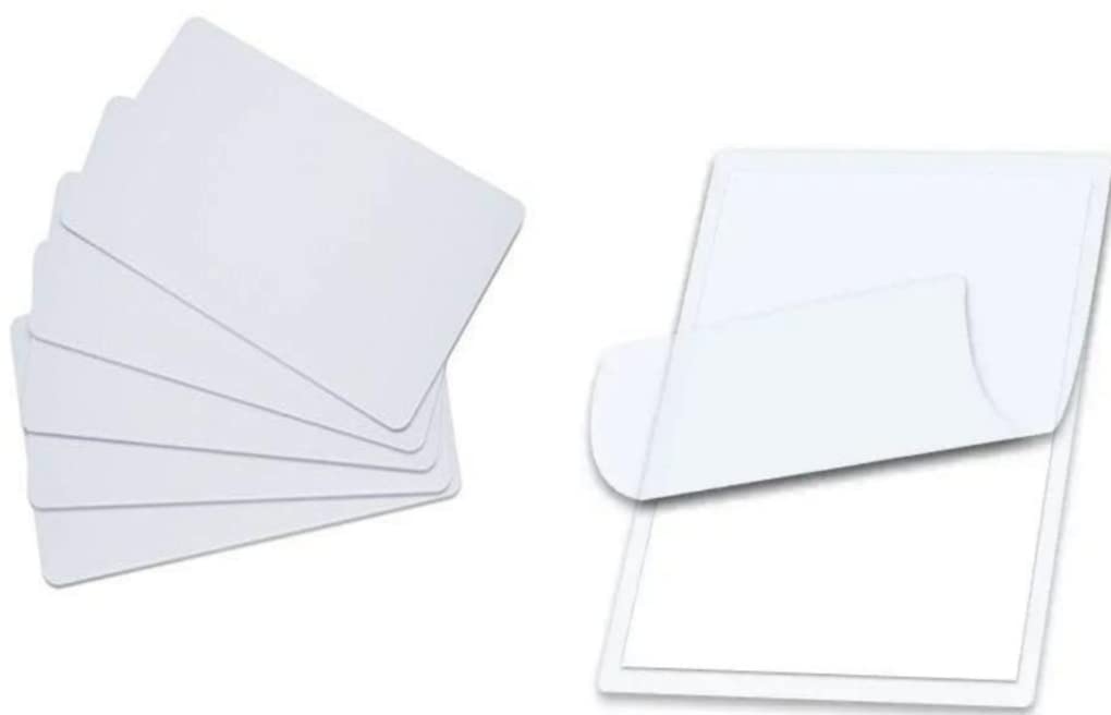 Dotpot Plain White PVC ID Cards(Pack 100) WITHLAMINATING Pouch(70x100MM,100PC) for Inkjet Printers EPSON L800, L805, L810, L850 R280 R290 Printer - (AADHAR Card) (B09TBCCHYD) Amazon Price History, Amazon Price Tracker
