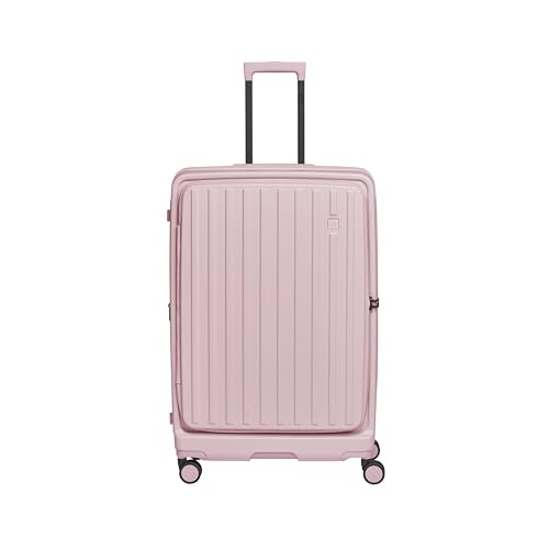 Image of Acer Barcelona Suitcase, 28 inch Check-in, with 360 Degree Spin 8 Wheels, TSA Lock, Top Opening, Expandable, Recycled Polyester Material, Pink