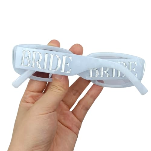 Bride Sunglasses，Bachelorette Party Sunnies, Engagement Decorations, Bridal Shower Accessory, Vintage Small Square Style, Bride To Be Gift2