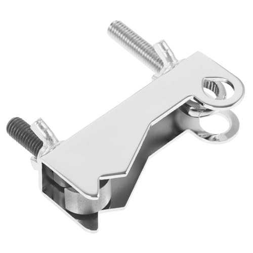 Abrazadera de montaje para cowbell de batería jazz, soporte para percusión, compatible con cowbell y jam block miniatura 1