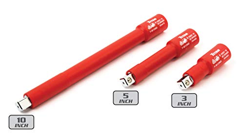 Titan 62100 24-Piece 1/2-Inch Drive VDE Insulated Socket Set