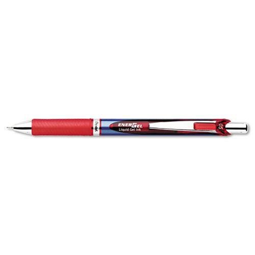 Bolígrafo Pentel EnerGel RTX Retráctil Tinta Roja 0.5 mm miniatura 1