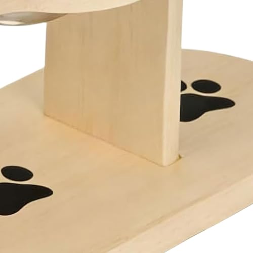 Gamelle surélevée pour chat avec support repas réglable à 3 bols - 7