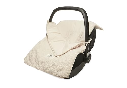 Jollein Boucle Naturel Teddy - Saco infantil para silla...
