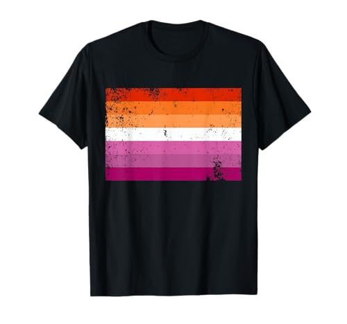 Lesbian Pride Flagge T-Shirt