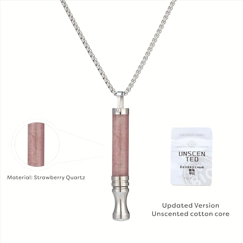 Breathing Necklace for Anxiety Relief Breathlink Anti Smoking Necklace Stop Smoking Aids Quit Vaping Tools for Smoking Cessation Fum Vaporless Inhaler for Natural Calm Stress Relief2