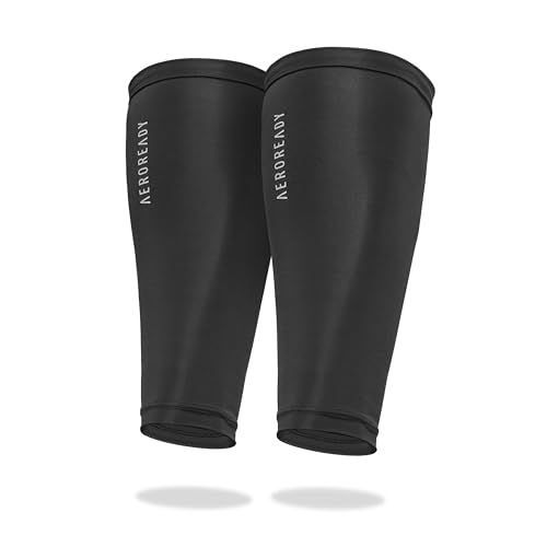 adidas Aeroready Compression Calf Sleeves, Lightweight, Moisture-Wicking Calf Compression Sleeves2