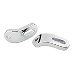 PHINDICE-Motorcycle-Front-Touchless-Tie-Downs-Bracket-Mount-1-Pair-for-Harley-Touring-Street-Glide-FLHX-Road-King-FLHR-Road-Glide-FLTR-Electra-Glide-FLHT-Chrome-Aluminum
