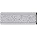Ekena Millwork MLD05X00AB Aberdeen Chair Rail, 5"H x 5/8"P x 94 1/2"L, White