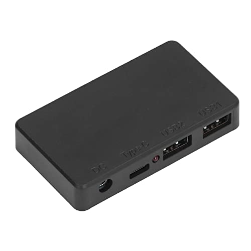 Haofy Controlador de Carga Solar Regulador de Panel de Carga Compacto USB Dual para PC de Teléfono, Estable Segura, Instalación Portátil para Aventuras de Camping