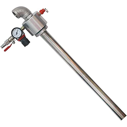 NVIVN Drum Air Operated Oil Transfer Pump, Pneumatic Diluent Pump, /4" Drum Pump, Can Transport Diesel, Water, Engine Oil, Hydraulic Oil, Gear Oil and Other Conventional Liquids