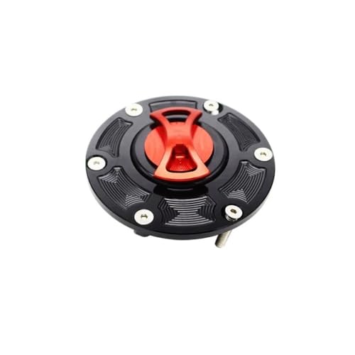 Bouchon d'essence Triumph Speed Triple en alu CNC noir pour réservoir moto