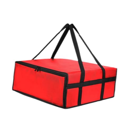 YWJLQH Pizza Delivery Bag Pizza Carrier for Delivery Multifunctional Thermal Grocery Bag Reusable for Professional Hot or Cold Food, 40cmx40cmx15cm