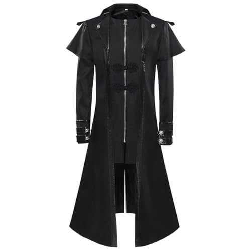 Veste Steampunk pour Homme : Manteau Vintage et Costume De Pirate Vampire