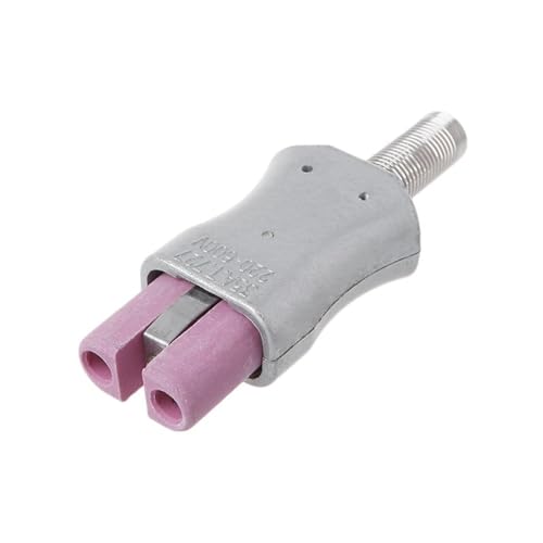 Qsvbeeqj enchufe cerámico aleación de aluminio calefacción conector de alimentación resistente a altas temperaturas Φ6 mm calentador de cerámica en