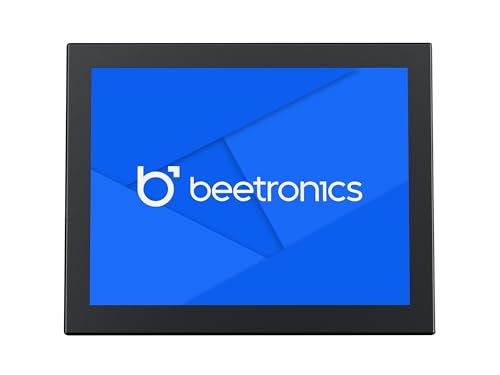 Image of Beetronics 8-Inch Full HD IPS Monitor - Professional Industrial-Grade Display | HDMI, VGA, BNC, RCA Inputs | Durable Metal Housing, Matte Screen, 4:3 Aspect Ratio, Wide Viewing Angle - 8VG7M