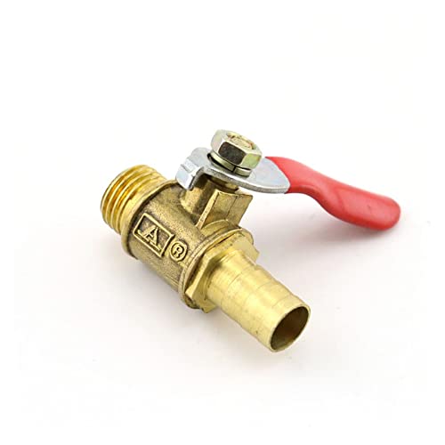 Válvula de bola para riego doméstico con acoplador de manguera de 10mm 3